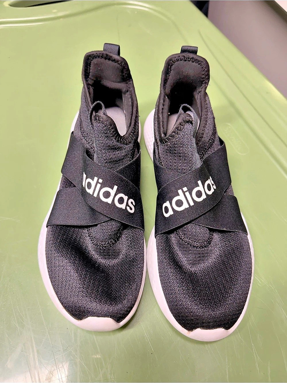 adidas Puremotion Adapt Shoes Black & White Sneakers US 7